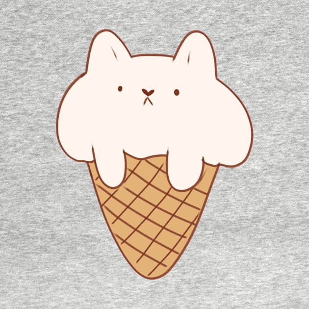 Vanilla Ice cream cat by Mayarart